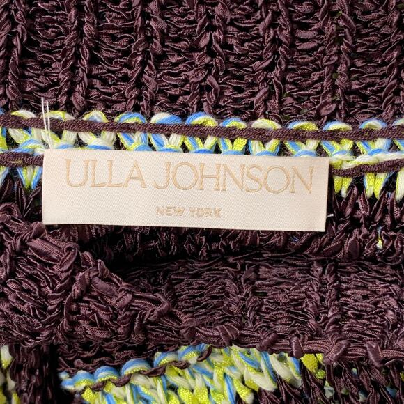 Ulla Johnson Arabella Knit Maxi Dress Women 0 Brown Laguna Sleeveless Ribbed - Picture 9 of 16